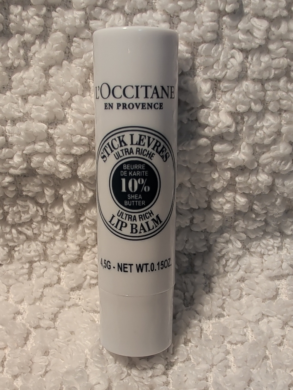 L'OCCITANE Ultra Rich Lip Balm - White